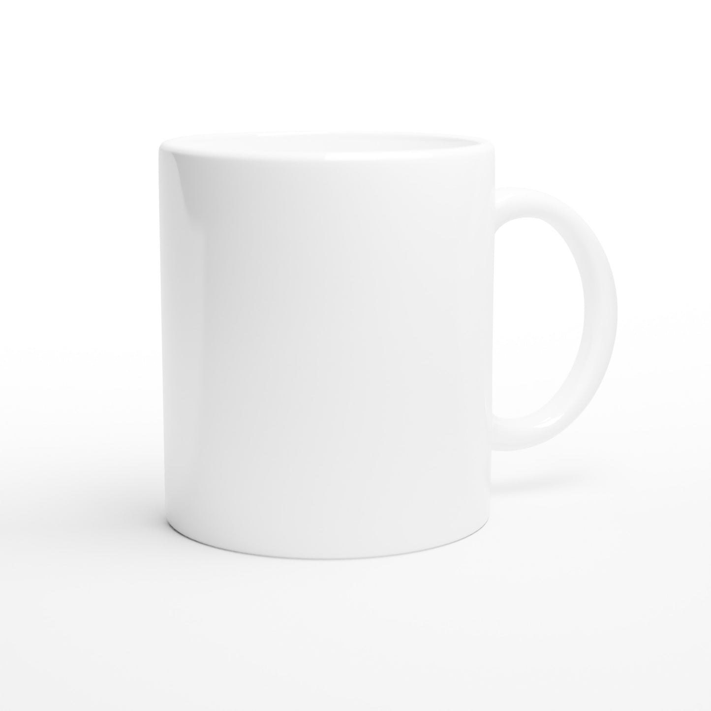 Teddy White 11oz Ceramic Mug