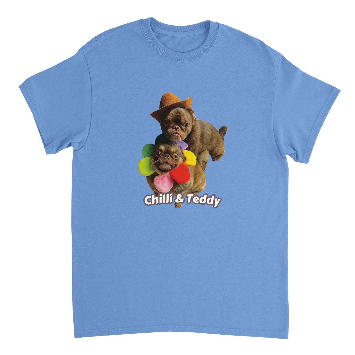 Chilli & Teddy Heavyweight Unisex Crewneck T-shirt