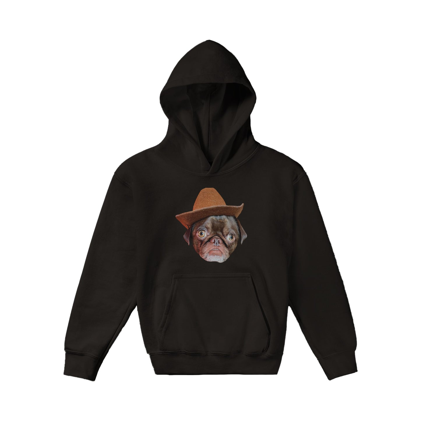 Cowboy Teddy Classic Kids Pullover Hoodie