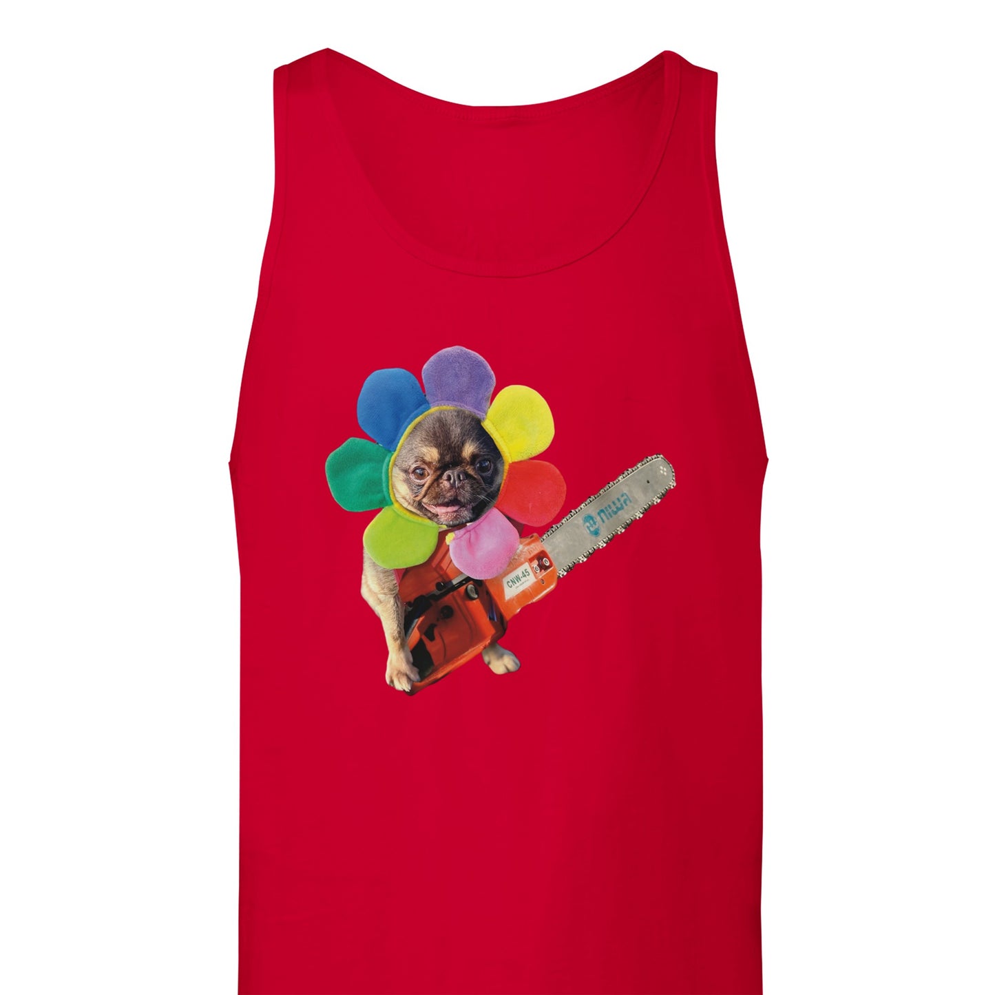 KingChilliThePug Premium Unisex Tank Top