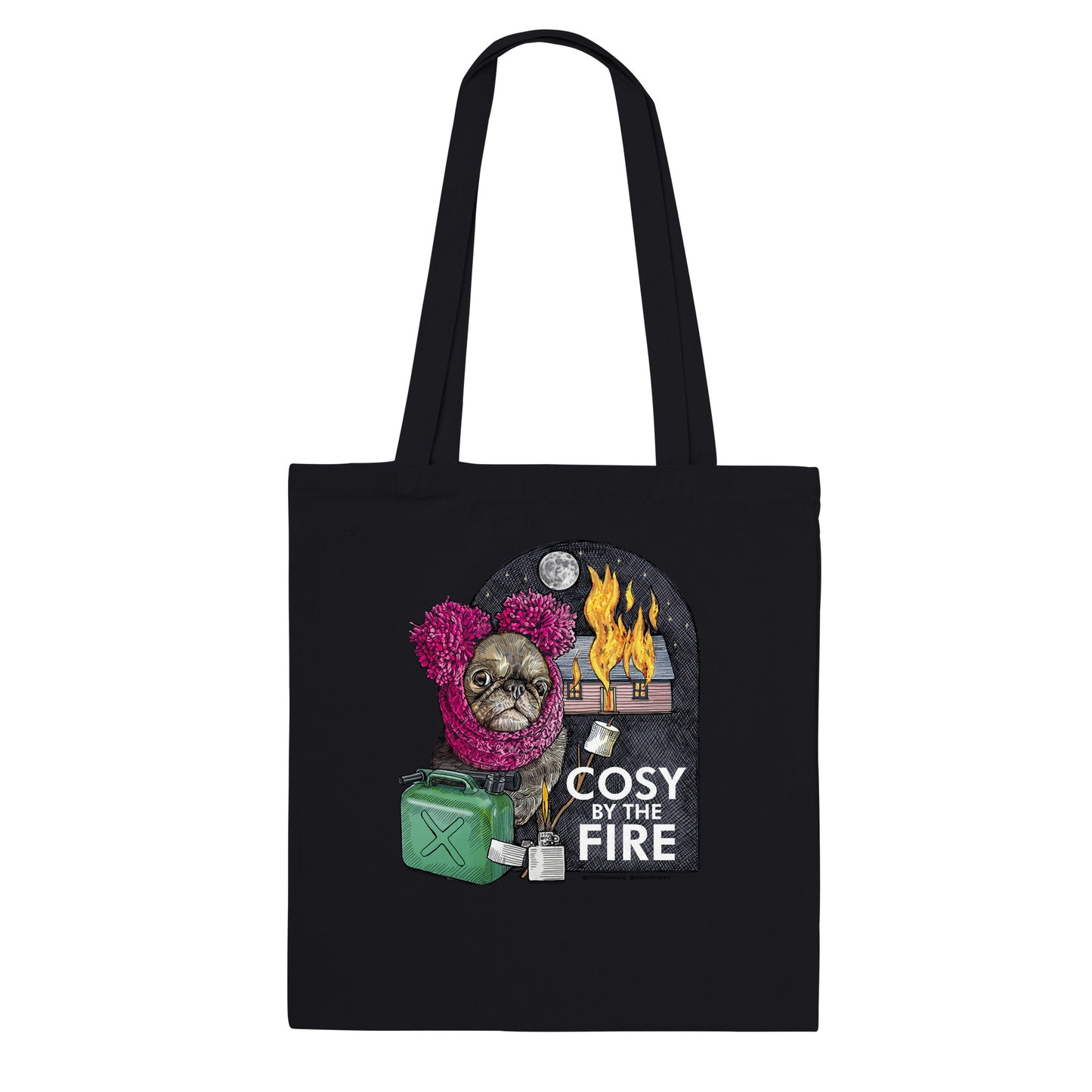 Cosy Chilli by Ros Ingram Premium Tote Bag UK version