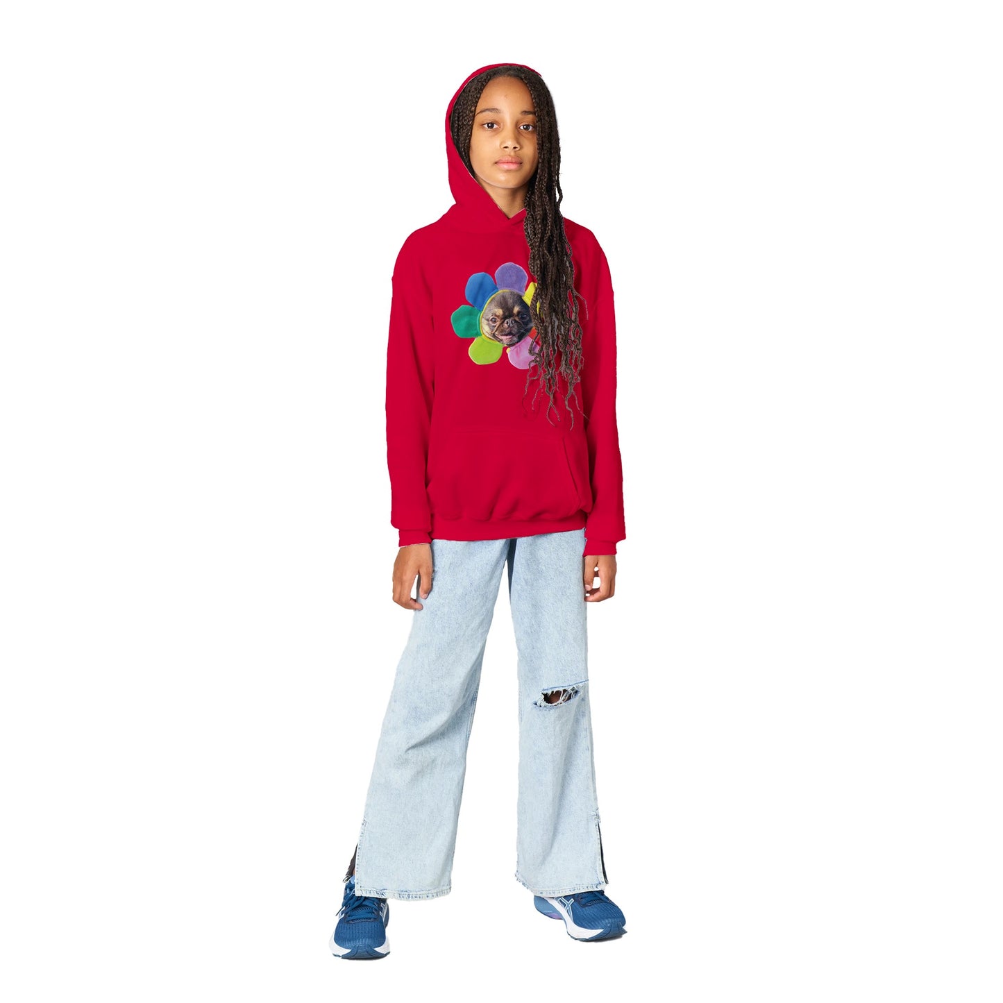 Chilli Flower Classic Kids Pullover Hoodie