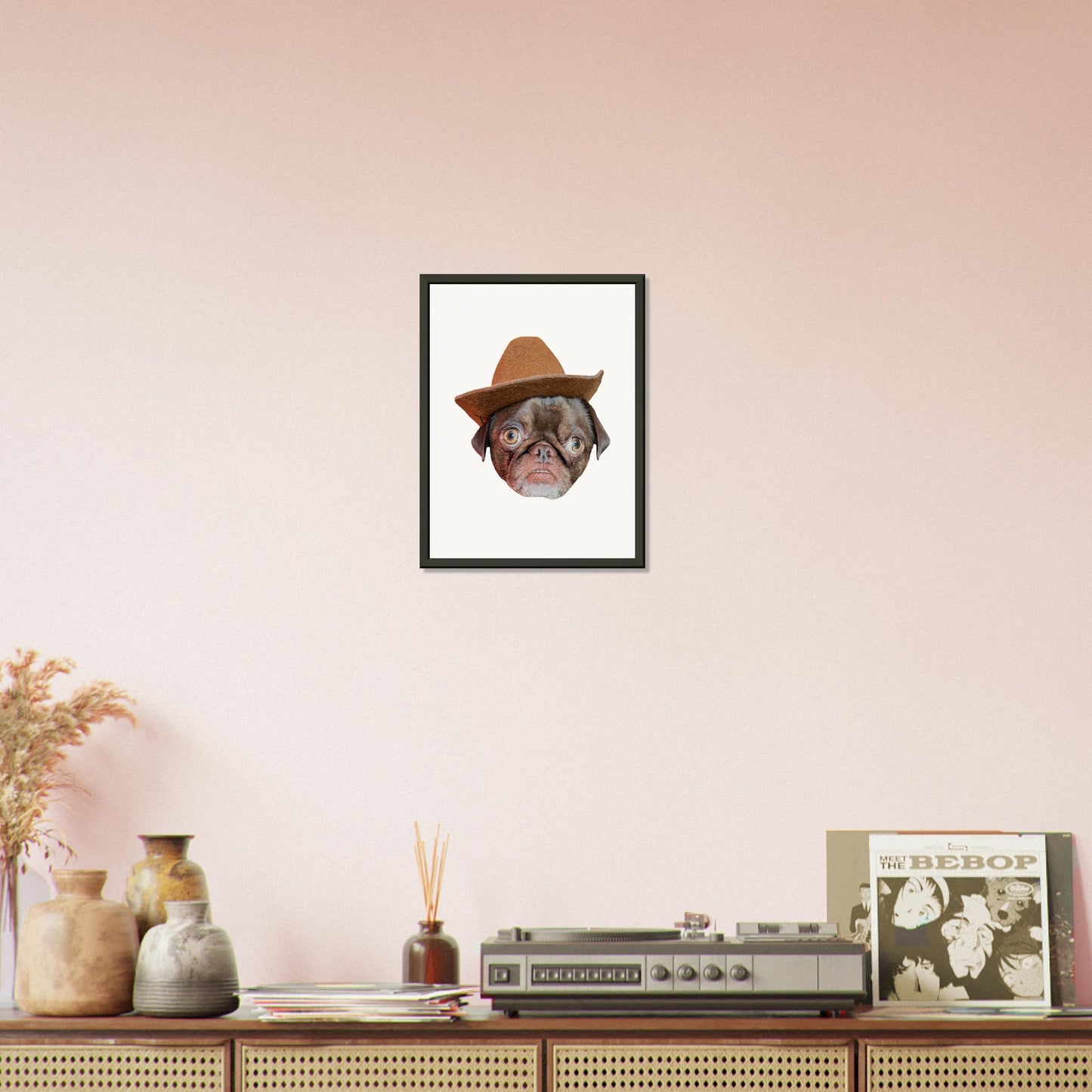 Teddy Museum-Quality Matte Paper Metal Framed Poster