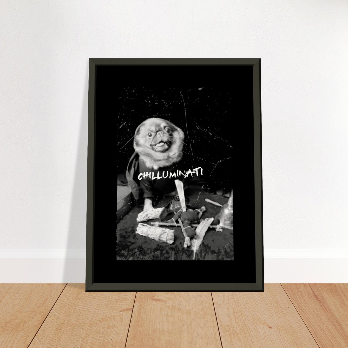 CHILLUMINATI Museum-Quality Matte Paper Metal Framed Poster