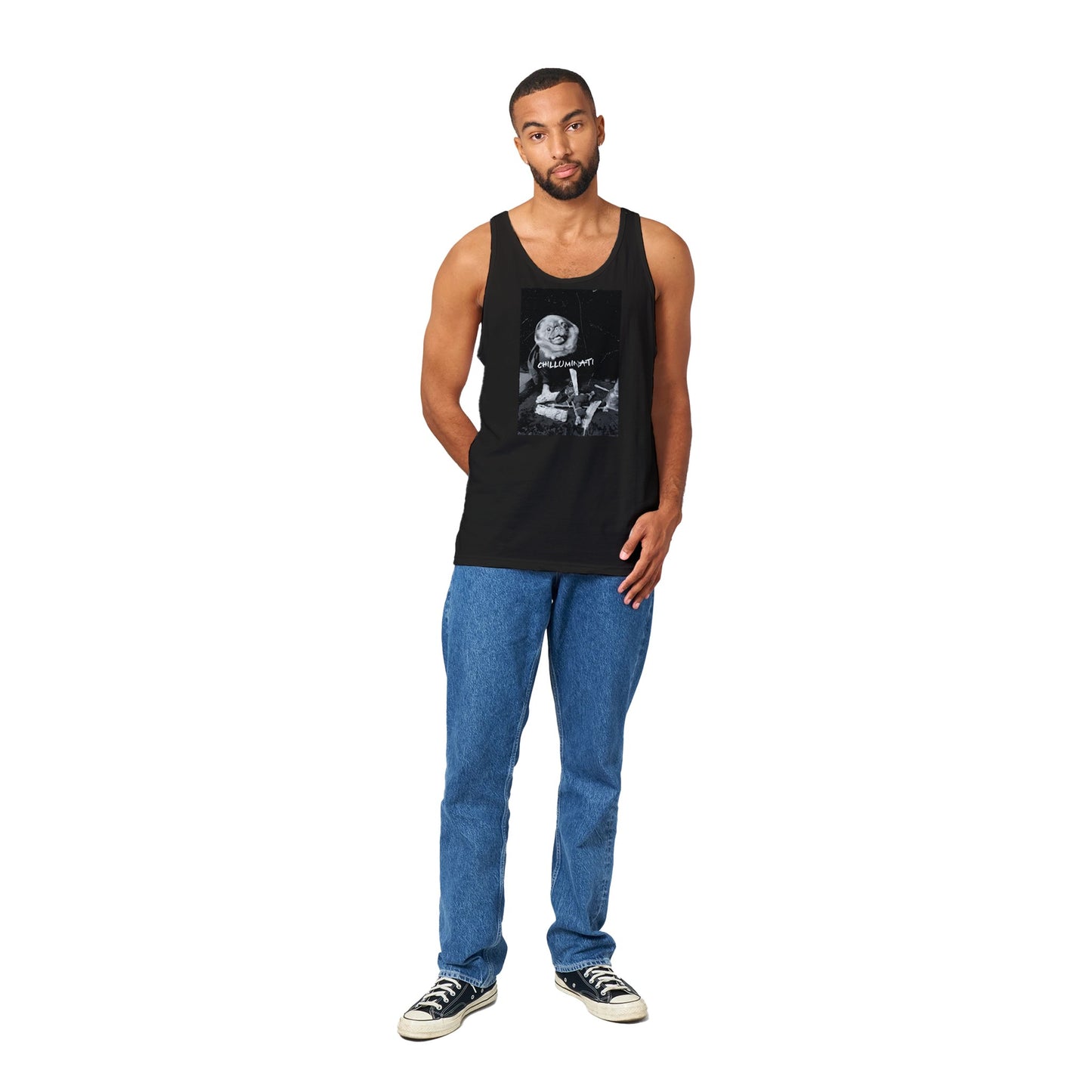 CHILLUMINATI Premium Unisex Tank Top