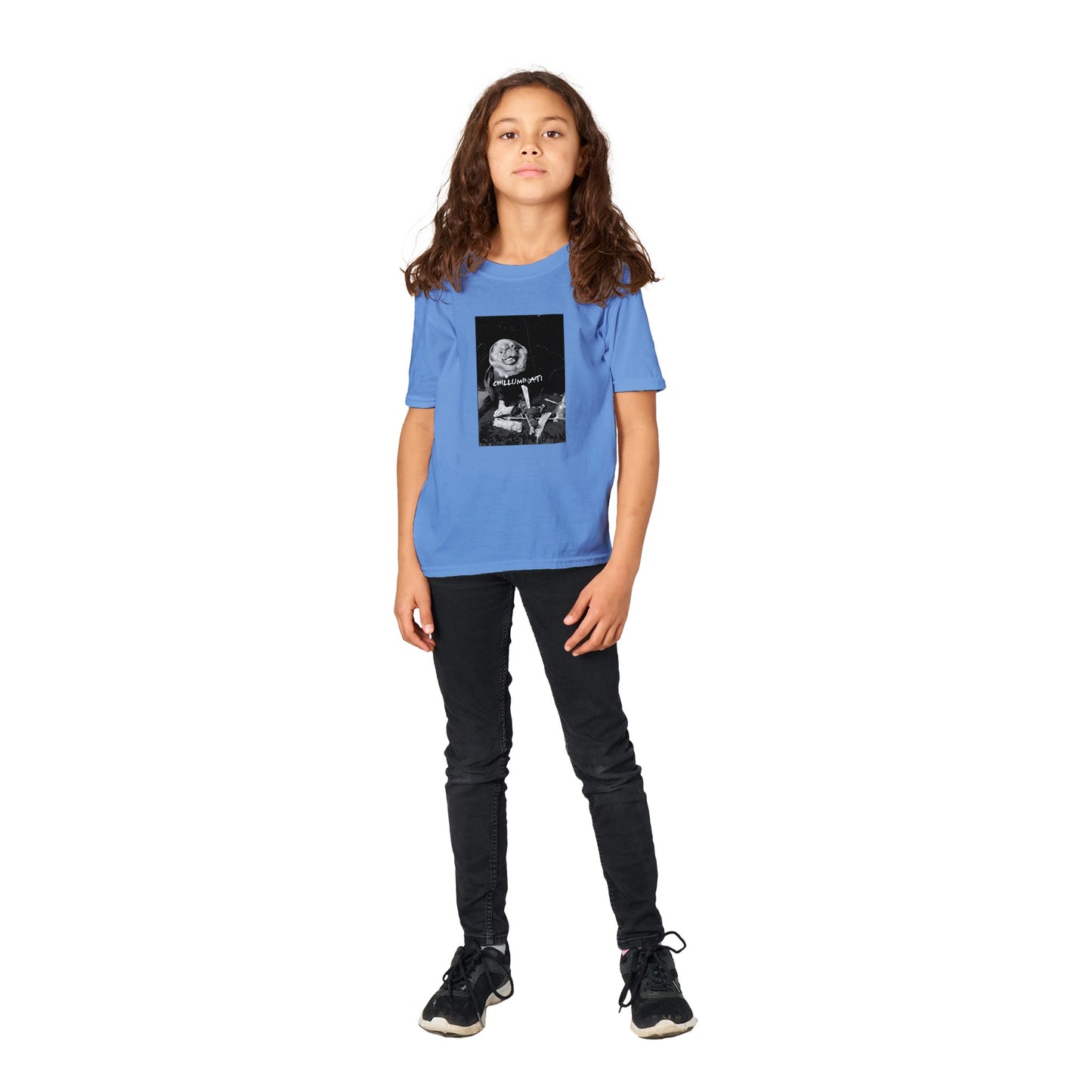 CHILLUMINATI Classic Kids Crewneck T-shirt