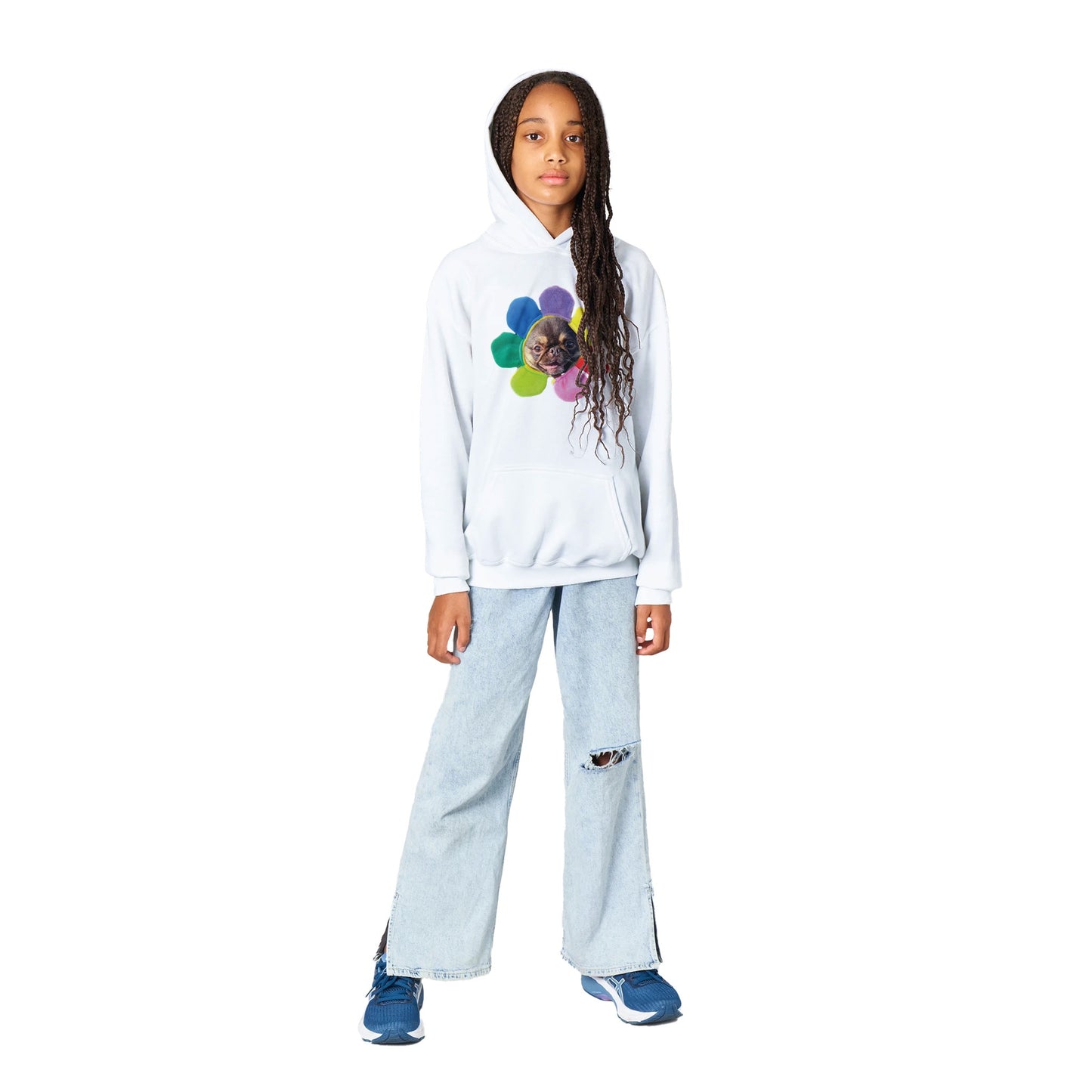 Chilli Flower Classic Kids Pullover Hoodie