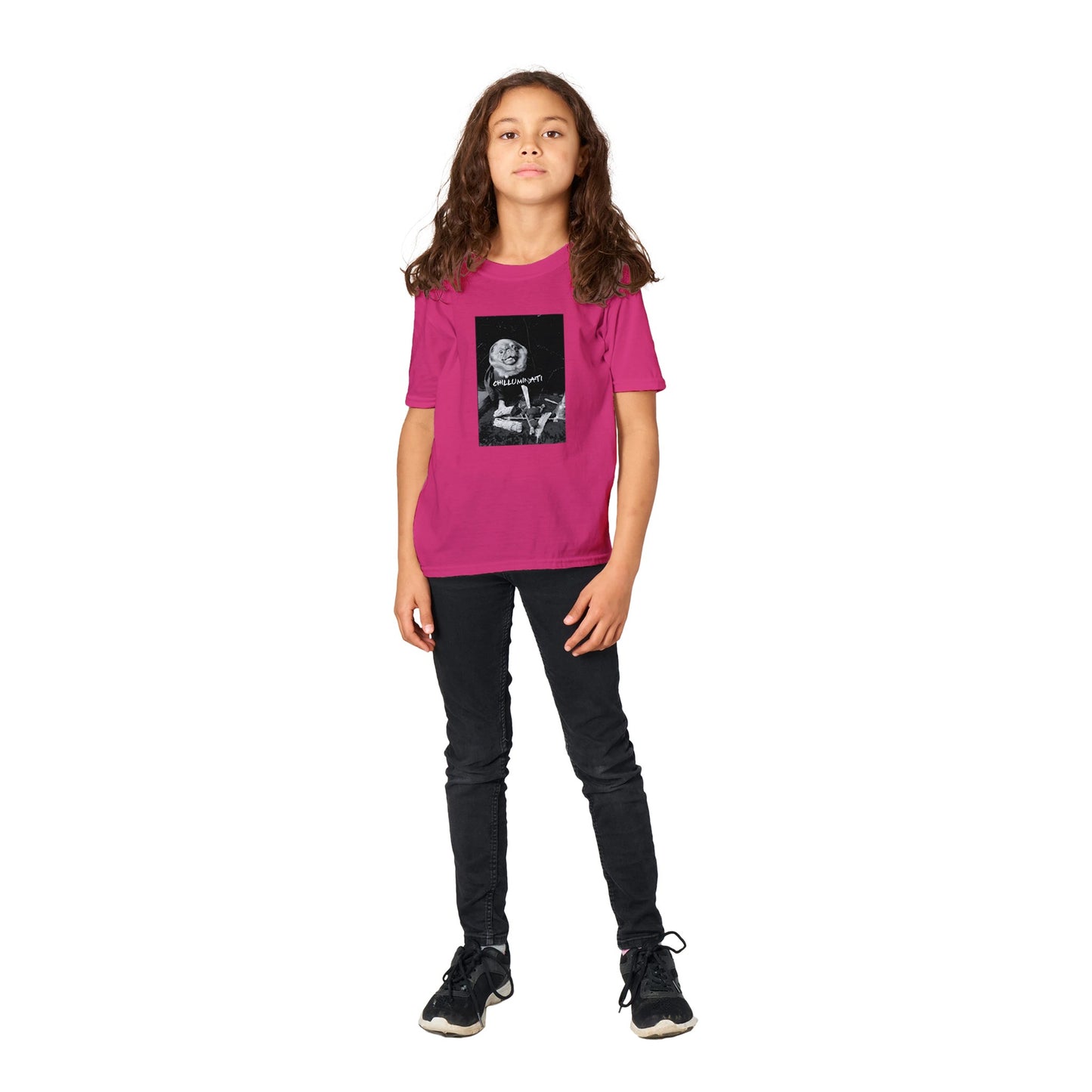 CHILLUMINATI Classic Kids Crewneck T-shirt