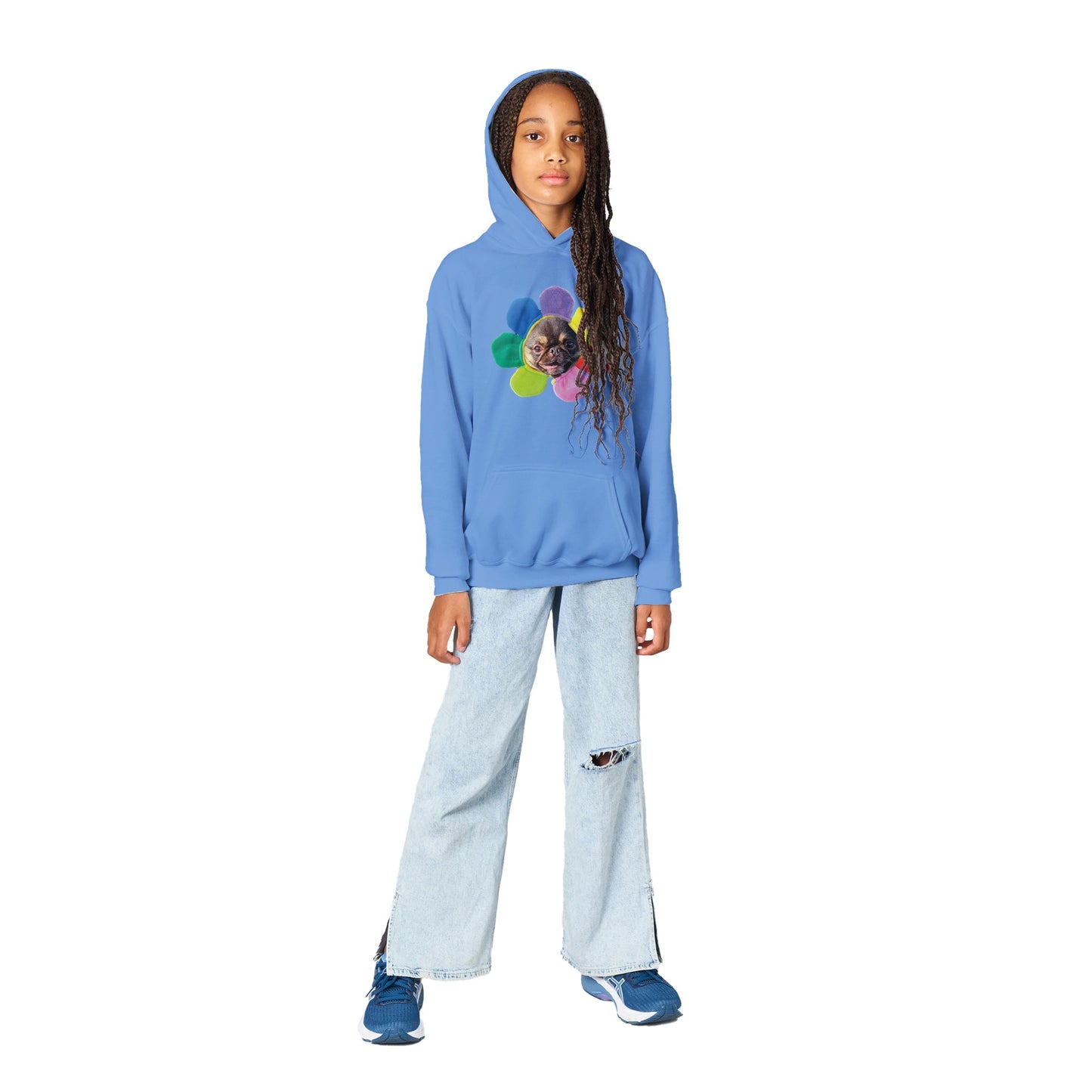 Chilli Flower Classic Kids Pullover Hoodie