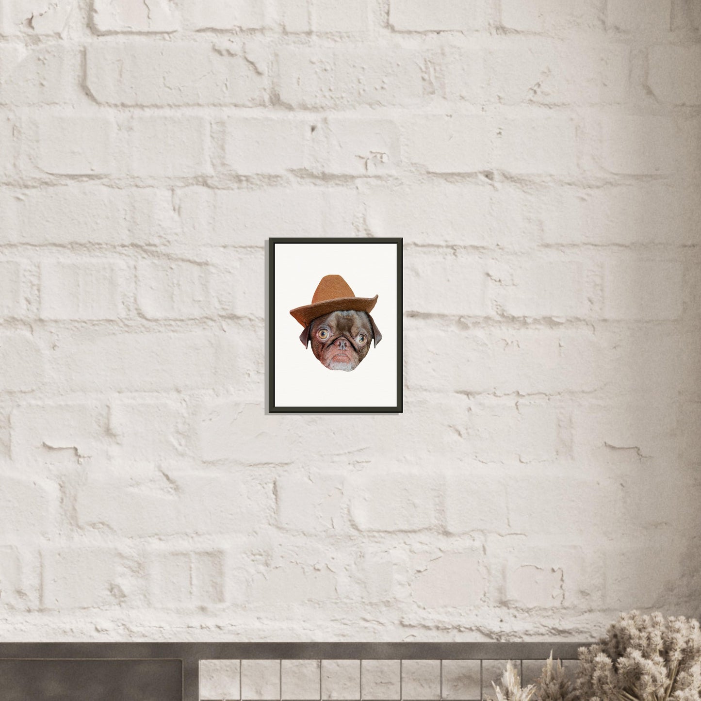 Teddy Museum-Quality Matte Paper Metal Framed Poster