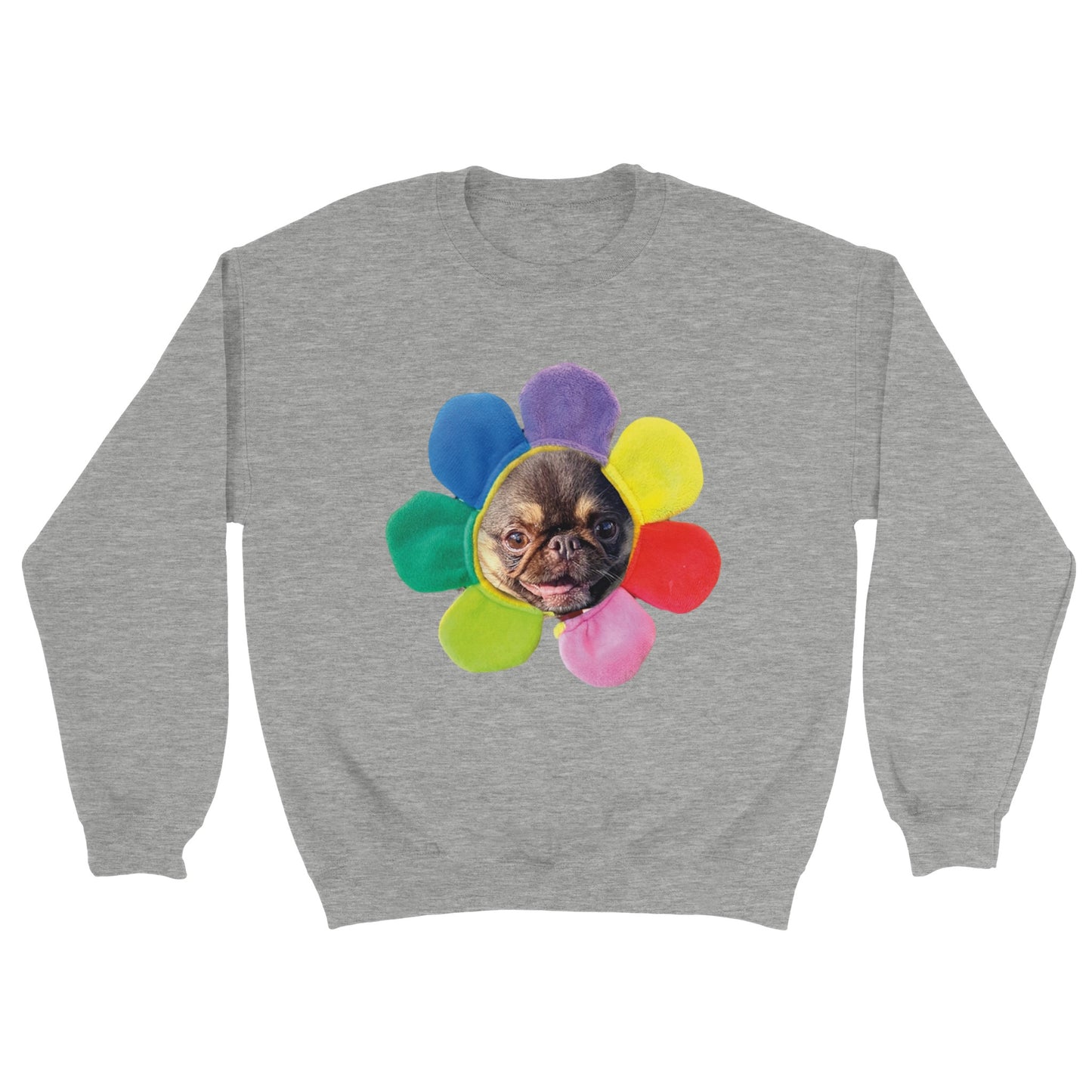 KingChilliThePug Classic Unisex Crewneck Sweatshirt