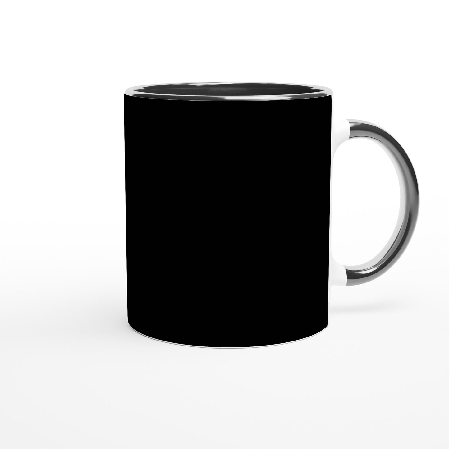 CHILLUMINATI Black 11oz Ceramic Mug with Color Inside